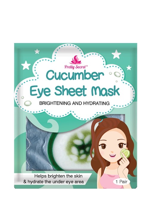 Pretty Secret Cucumber Eye Sheet Mask 1 Pair