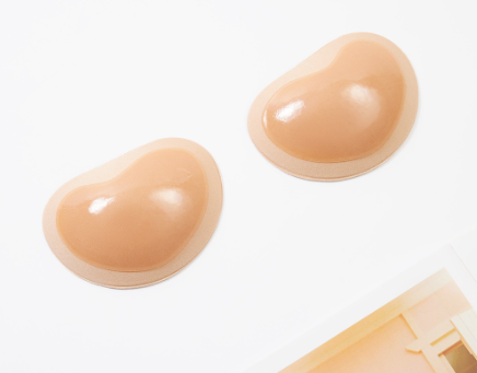 Casual Plain Heart Padded Lingerie Accessories (Apricot)