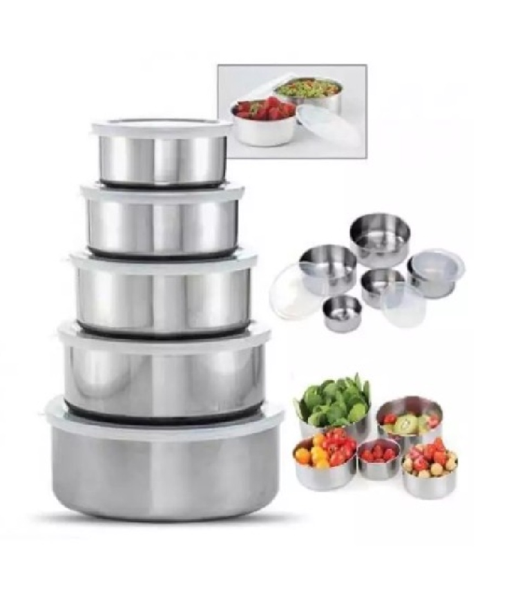 Protect Fresh  High Quality Stainless Steel Ware Set/Box 5 Pieces