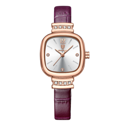 POEDAGAR rosegold watch for woman waterproof sale original korean style movemen imported from japan elegant stainless steel Watch LEATHER WHITE