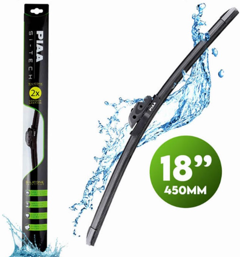 Piaa Wiper Si-Tech Silicone Advantage 18' ' 97045A Longer Lasting 2x 450mm for Chevrolet Ford