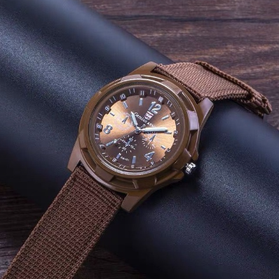 Automatic Mechanical Watch Men's Canvas Sports Watch