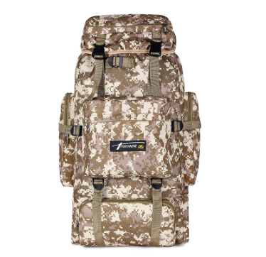 70L hiking outdoor large capacity waterproof backpack backpack mountaineering bag camping hiking bag
