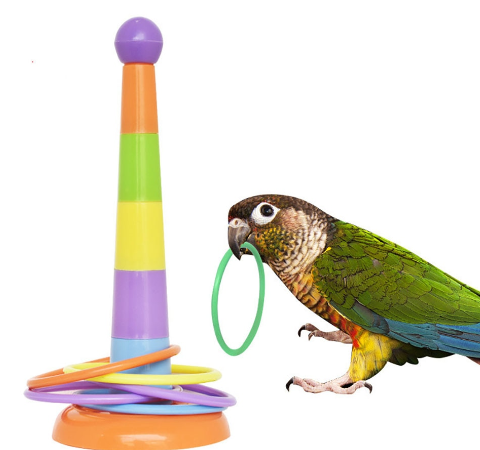 1 Pcs Parrot Educational Toys, Circle Training Interactive Intelligence, Starling Little Sun Development Toys, Pet Bird Toys