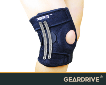 Geardrive Knee Brace with Side Stabilizers & Patella Gel Pads for Maximum Knee Pain Support and fast recovery for men and women
