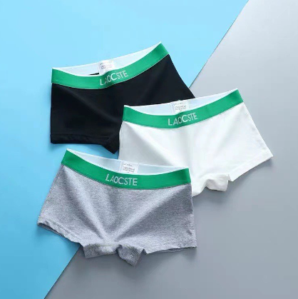 Super Quality Men Spandex Cotton Boxer Brief Men Briefs 3Pcs