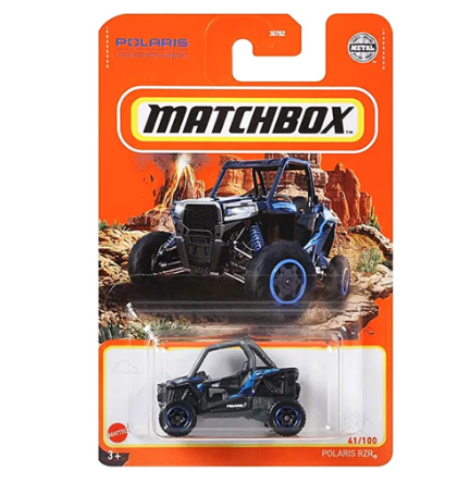 Matchbox Basic Die-Cast Vehicles - POLARIS RZR Toy for Kids Ages 3+