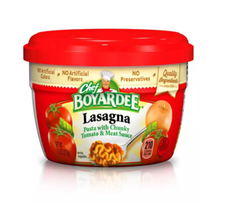 Chef Boyardee Microwavable Lasagna 212g