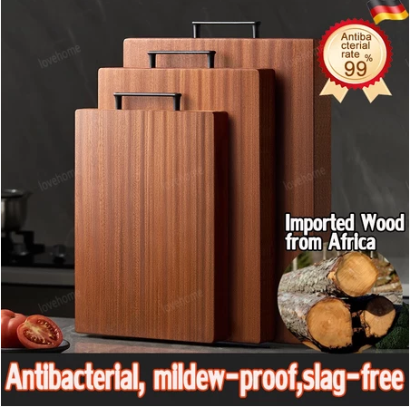 Wooden Chopping Board Imported ebony wood Acacia Wooden Antibacterial and anti mold cutting board