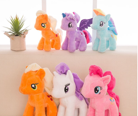 Little Pony Stuffed Toy Kid Pony Unicorn Stuff Toy Kids Toy Cartoon Toy Plush Pony Toy Kids Toy