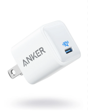 Anker Power Port III Nano Charger 20W Power IQ 3.0 Durable Compact Fast Charger, Charger