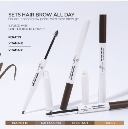 EB Plus Shape & Set Brow Serum Duo