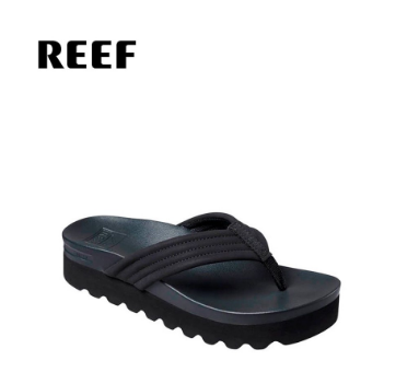 Reef Cushion Shea Hi Black Women's Sandals