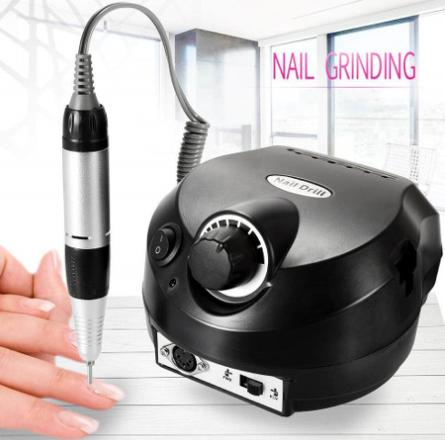 Professional Electric Drill Machine File Polisher Manicure Kits Nail Salon Tools Sander Fingernails