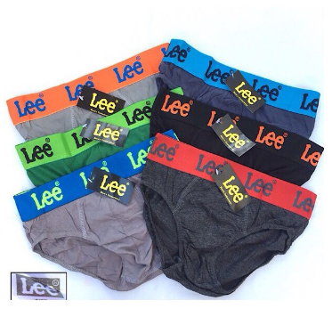 6pcs Lee Brief For Men