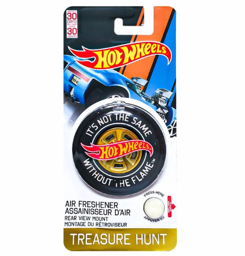 Hot Wheels 3D Air Freshener Vent Mount 21g AF532322 (Treasure Hunt) Car Freshener