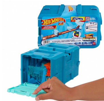 Hot Wheels Track Builder Ice Crash Pack Playset with Die-Cast for ages 6 years and up