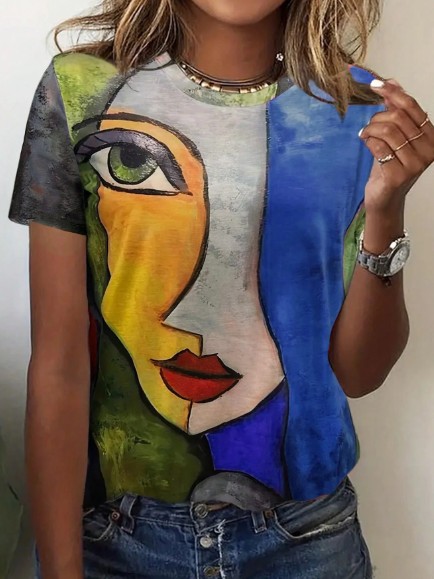 Figure Graphic Tee