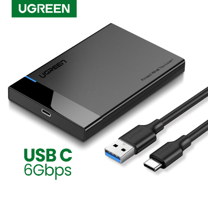 Ugreen HDD Case 2.5 SATA to USB 3.0 Adapter Hard Drive Enclosure