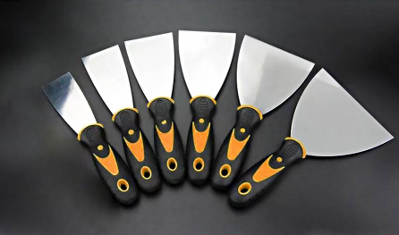 STANDARD Putty Knife Non-Slip Handle High Quality Hardware Tools (SD0709-0714)