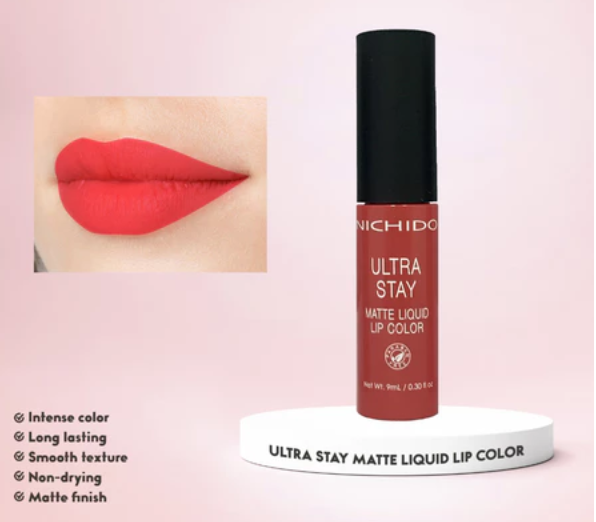 NICHIDO Ultra Stay Matte Liquid Lip Color - Catwalk