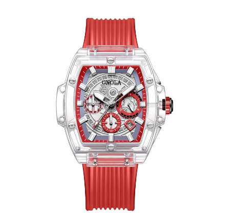 ORIGINAL Watch for men Quartz Fashion Waterproof wacth Sports Silicone Strap Calendar luminous 9