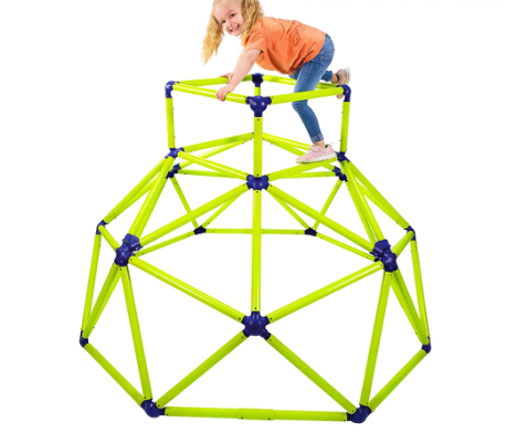 Eezy Peezy Green Monkey Bar Climber with Top