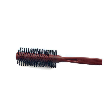 Round Hair Brush for Blow Drying With Soft Nylon Bristles 1.6 Inch  for Short or Medium Curly Hair