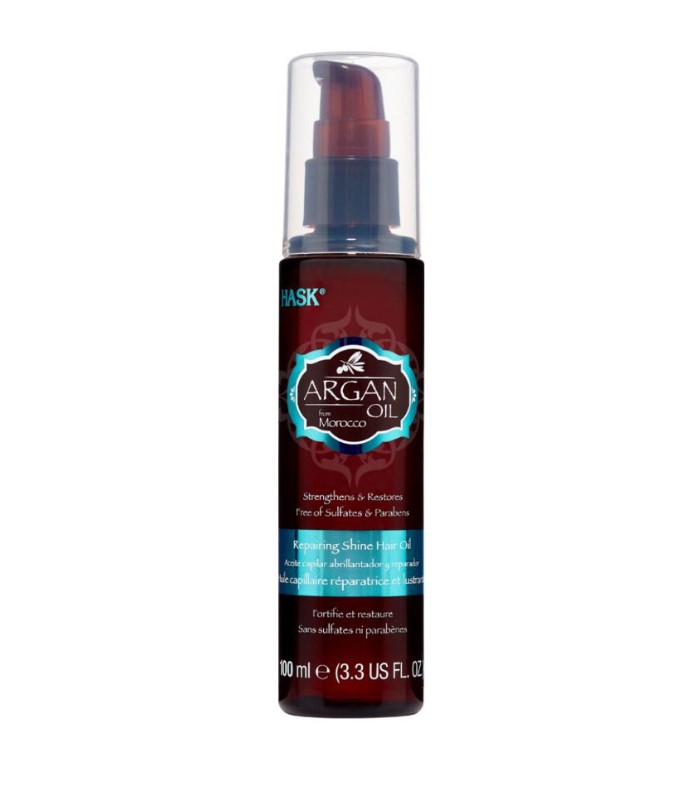 Hask Argan Oil Repairing Shine Oil Pump  3.3 US FL. Oz. 100 ml