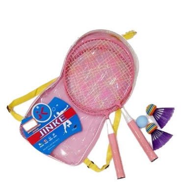 Badminton Racket for kids 2pcs with 3balls children outdoor sports toys High quality boy girl Gifts