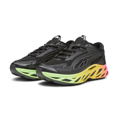 PUMA Unisex Exotek NITRO Base Sneakers (Black)