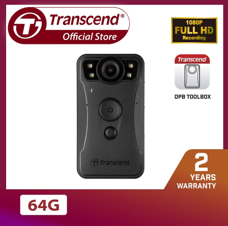 Transcend Drive Pro Body 30 | Body Camera | Body CCTV Camera | Camera