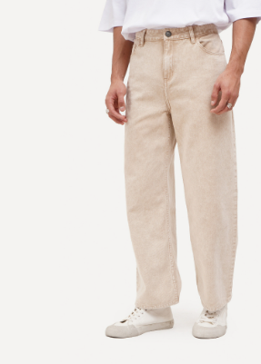 OXGN Colored Denim Jeans For Men (Beige)