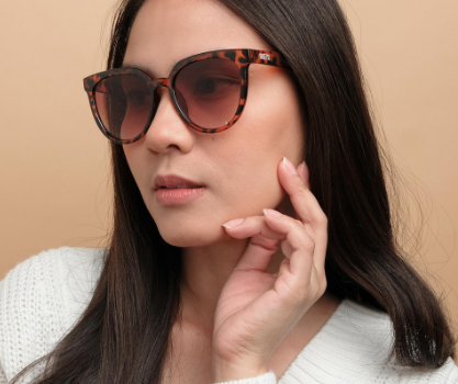 Eyewear TOYOOKA Sun Shield in Acetate Frame Sunglasses with UV400 Protection for Men Women