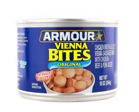 Armour Star Vienna Bites Original Sausage 284g