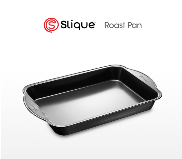 SLIQUE Roast Pan 40.5x25.5x5CM | Oven Safe | Non-Stick | Baking Essentials