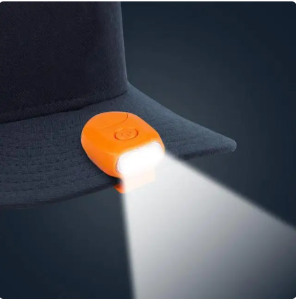 Outdoor E3 3LED Headlamp Sport Hat Portable Head Lighting Lamp Baseball Cap Lamp Hat Clip Light For Camping Fishing Hiking Torch