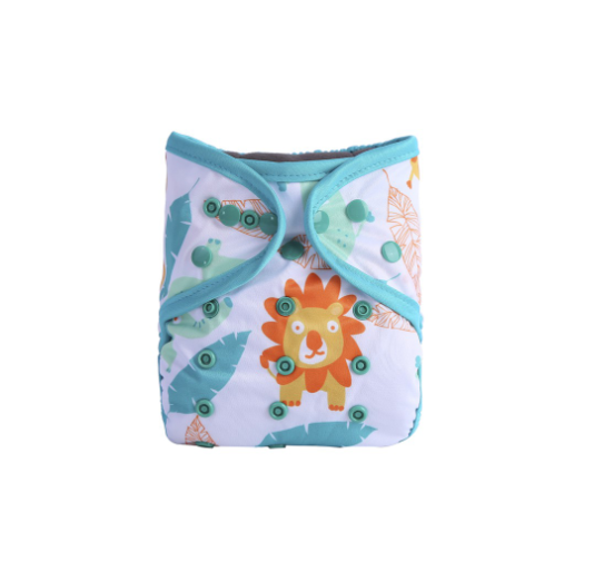 Waterproof Reusable Printed One Size Cloth Diaper Cover D18