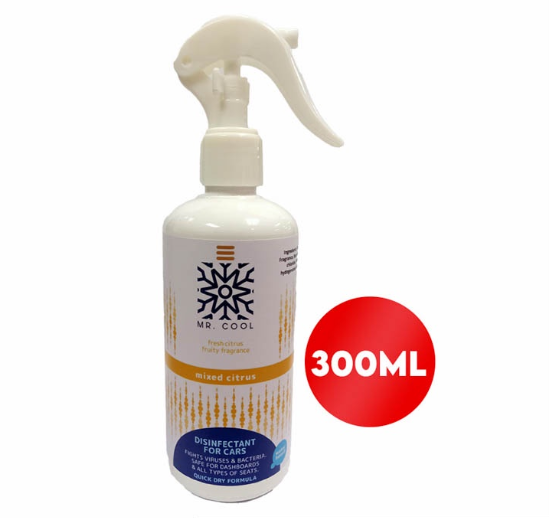 Mr. Cool Disinfectant for Cars 300ml (Mixed Citrus)