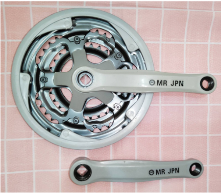 Bike Crank Steel 3by MTB Bottom Bracket Ordinary and Bicycle Pedal Plastic