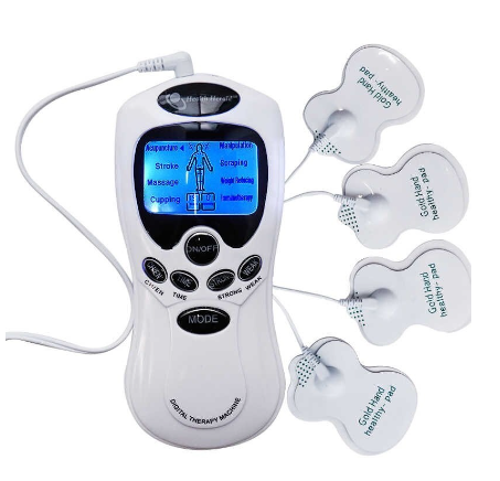 Digital Electric Therapy Massager Machine with 4pads Acupuncture Electric Pulse Device Massage