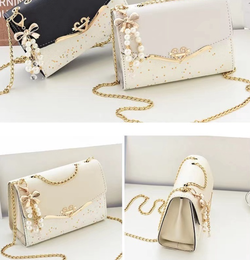 New All-match Crossbody Bag Sequins Fashion Shoulder Bag Korean Version Ladies Shoulder Bag