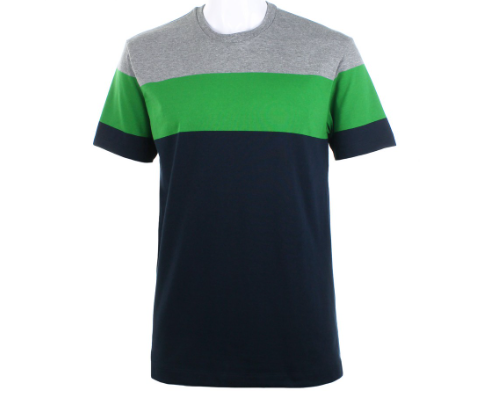 Cubic Men Stripes Tees T shirt