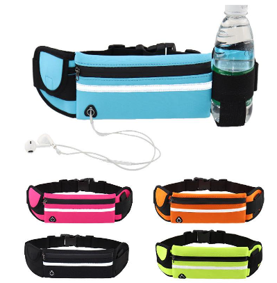 Zuleet# Sport Travel Running Waist Belt Bag Wallet