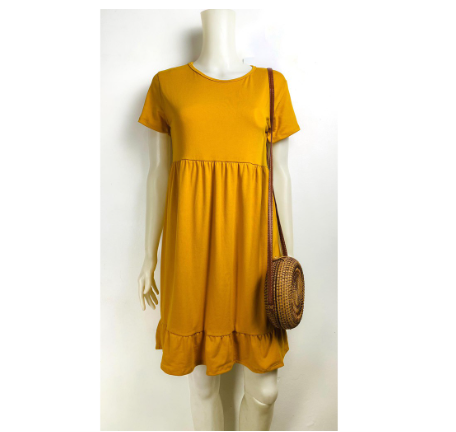 Maternity Bella Babydoll Dress (Med to L) 24