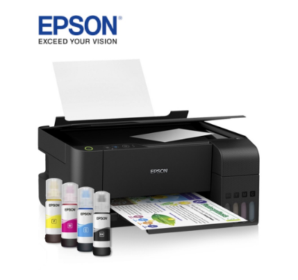 EPSON L3210 3in1 PRINTER Print Xerox Scan with Original Ink Inside Brand New
