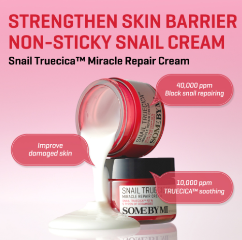 SOME BY MI Snail Truecica Miracle Repair Cream 60G