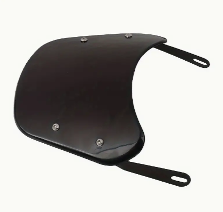 Motorcycle Universal Black Windshield Wind Deflector Windscreen Fairing For Harley For Honda For Yamaha For Kawasaki For Suzuki Cafe Racer