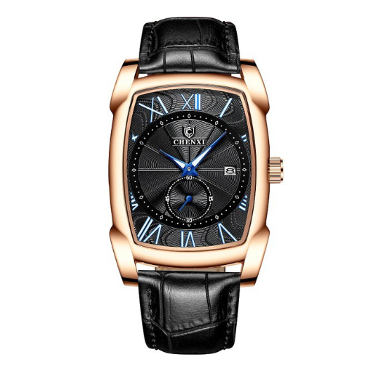 CHENXI New Watch Luxury Retro Men Business Watches Waterproof Quartz Wristwatch Male Calendar Roman Numerals Stop Watch m002