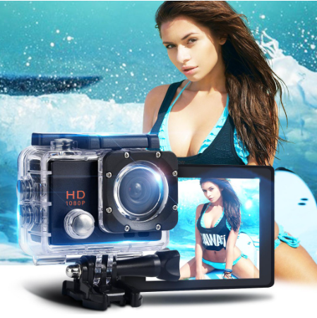 ODSCN A7 Sports Camera Waterproof Action Camera Video Waterproof 1080P Action Camera